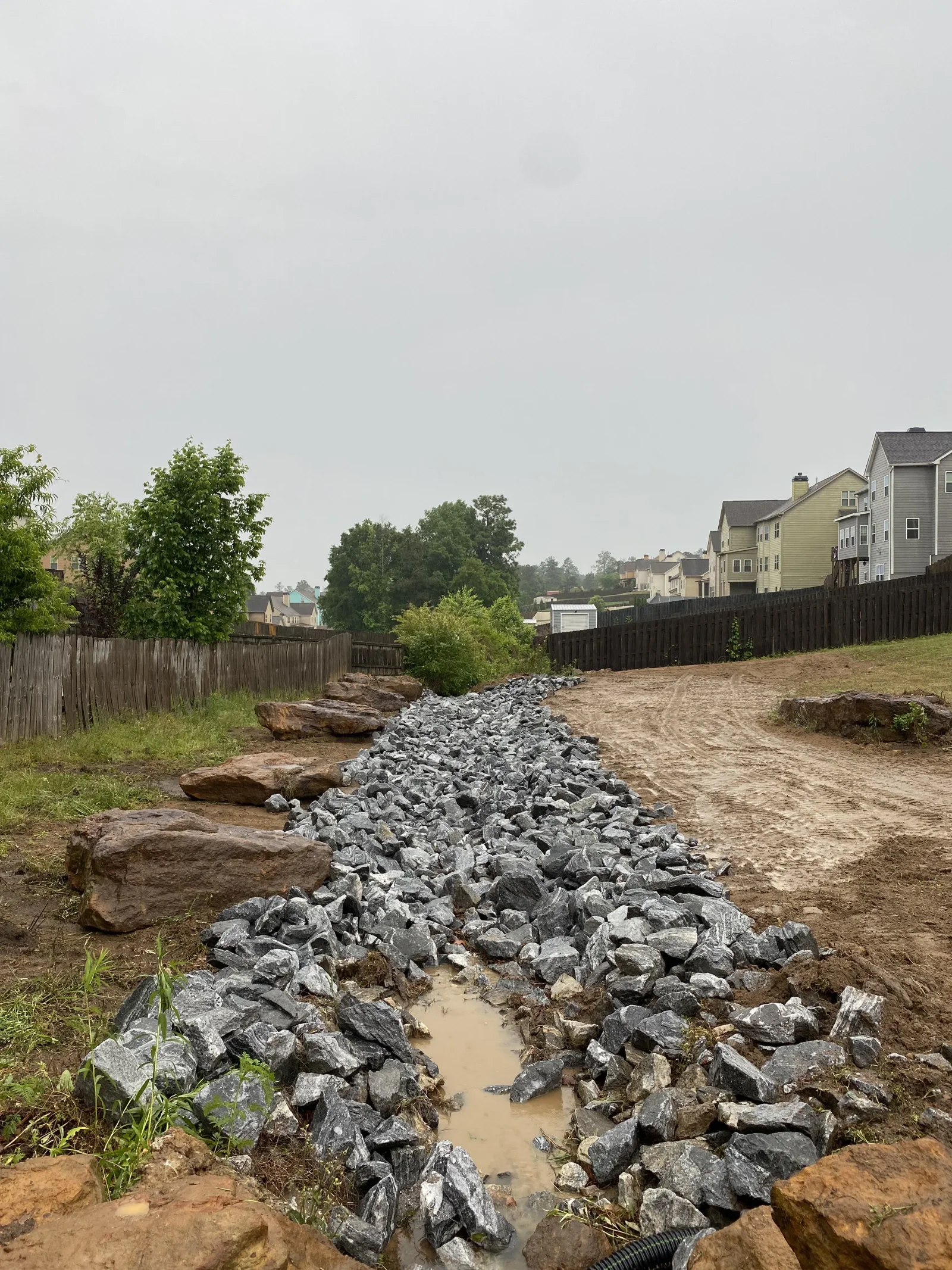 Property maintenance equipment grading and clearing land